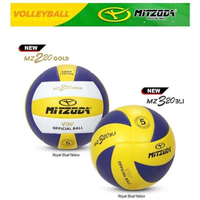 VIRALL BOLA VOLI MITZUDA MZ 320 220 GOLD MZ320 MZ220 VOLLEY BALL ORIGINAL //