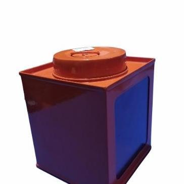 TOPLES KERUPUK KALENG MINI WARNA WARNI M