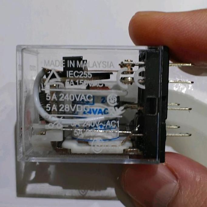 RELAY MY2N 24VAC MY-2N AC24V MY 2N 8 PIN 24VAC HIGH QUALITY