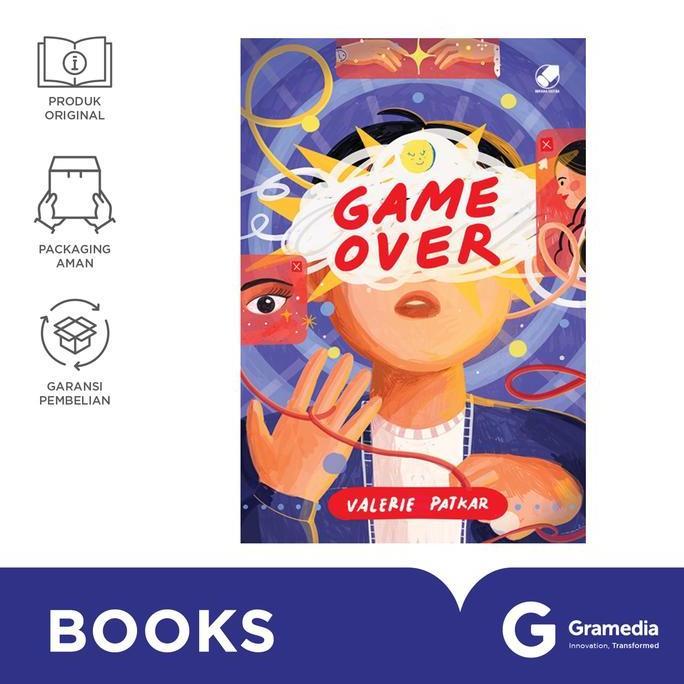 NAFISYAH77 - BUKU NOVEL GAME OVER (COVER 2022)