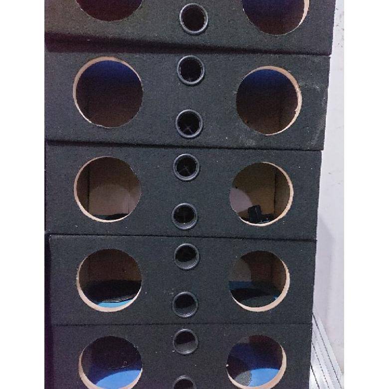 Goodseller- BOX SPEAKER 6 INCH DOUBLE BOX SALON KAYU 6IN DOBEL