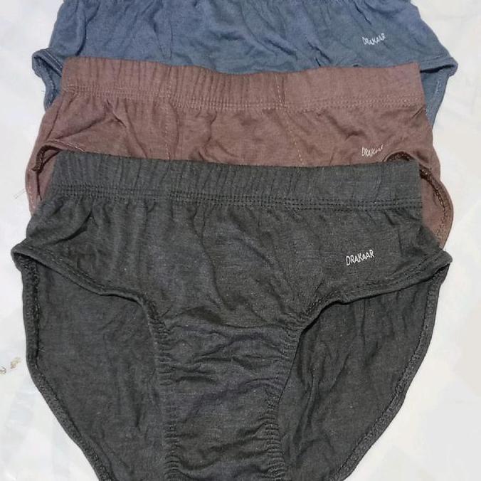 DN12 - celana dalam 1pc 3pcs original celana dalam segi tiga pria dewasa