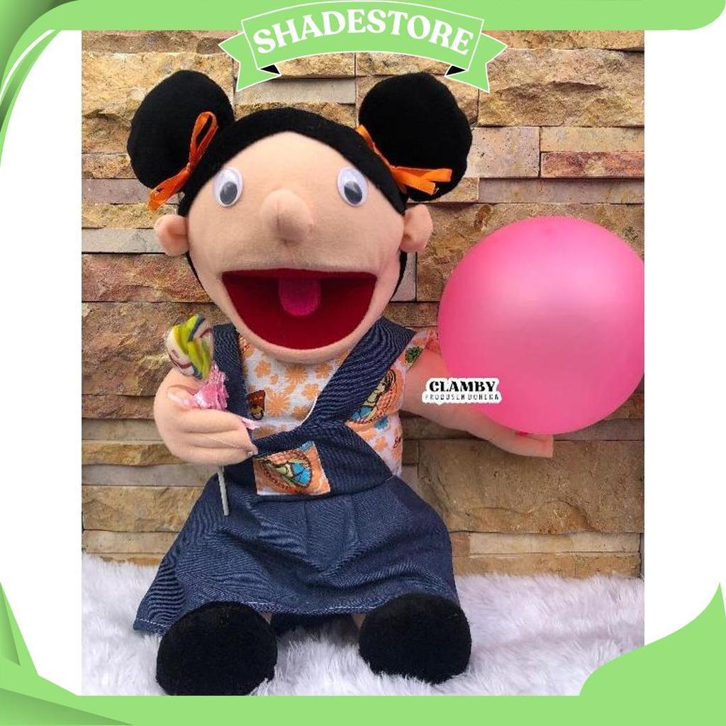 Boneka Muppet Terbaru Karakter Adik Kaka Perempuan / Boneka Dongeng / Muppet / Puppet Promo Puncak