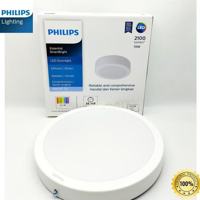 VIRALL LAMPU DOWNLIGHT LED OUTBOW PHILIPS DN027C 19W *