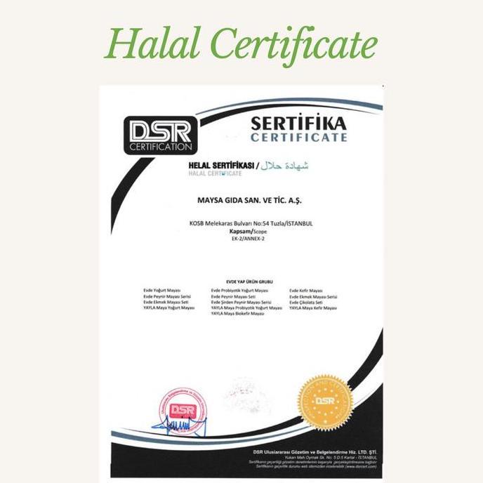 Formula- Halal Yogurt Starter / Bibit Yogurt / Biang Yogurt Turkey