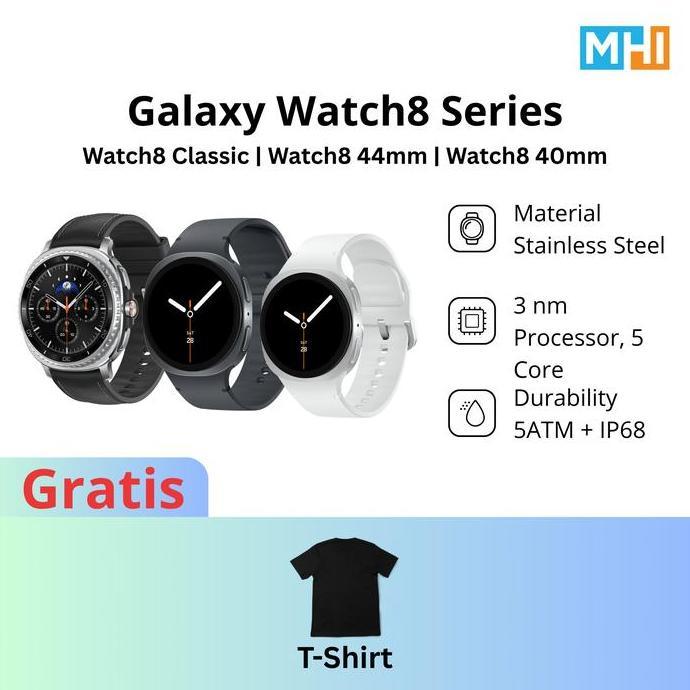 Goodseller- Samsung Galaxy Watch 8 Series - Watch 8 Classic 46mm, Watch 8 40MM, Watch 8 44MM Smart W