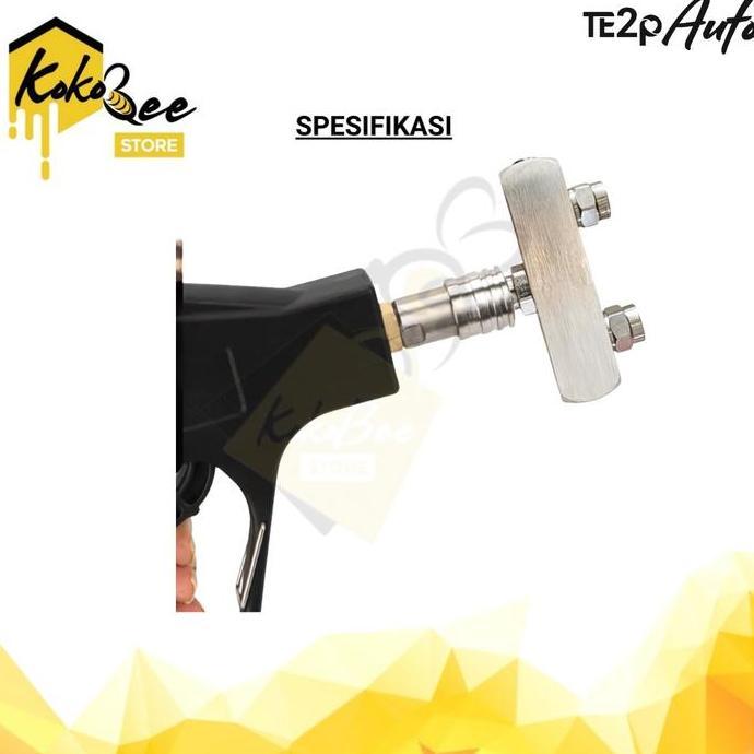Te2P Auto Nozzle Tip 2In1 40 Ujung Semprotan Gun Penyemprot Nosel 2 Mata Quick Release Adaptor 1/4" 