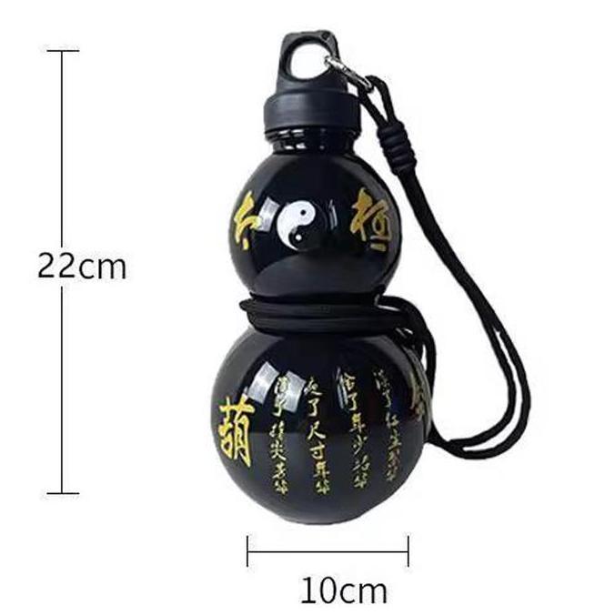 CLAKONE Holo Labu Feng Shui Botol Air Labu Botol Minuman Serbaguna