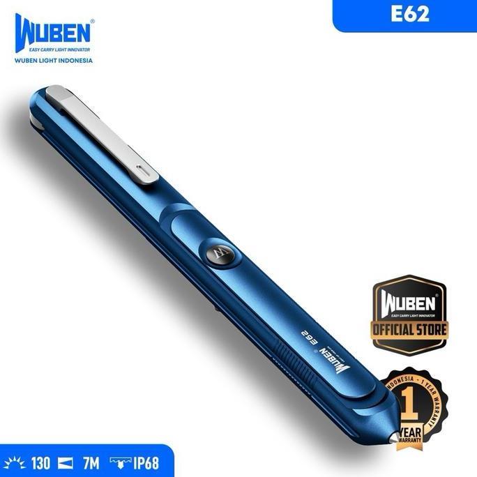 Wuben E62 Multifunctional EDC Tactical Pen Light & Knife Flashlight Senter