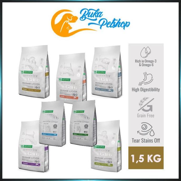 NATURE PROTECTION White Dog 1.5kg Nature's Protection