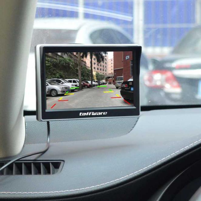 Monitor Rear View Parkir Mobil TFT LCD 5 Inch TV Mini TV Kecil TV Mobil [Anifki19]
