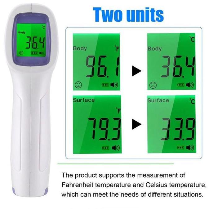 Long- Dital Infrared Body Thermometer Temperature Gun Suhu Tubuh It-122