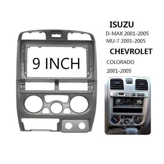 Frame Headunit Android 9 Isuzu D Max Dmax Mu7 Chevrolet Colorado 2001 - 2005 Terbaik