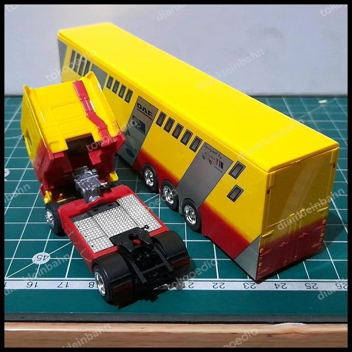 GRATIS ONGKIR HERPA SKALA 1:87 - DAF 95 KUNING MERAH DAF05 
