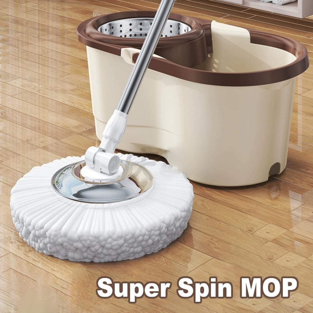 Alat Pel Putar Spin Mop / Alat Pel Stainless Steel / Alat Pel Praktis / Spin Mop / Super Mop / TB-2