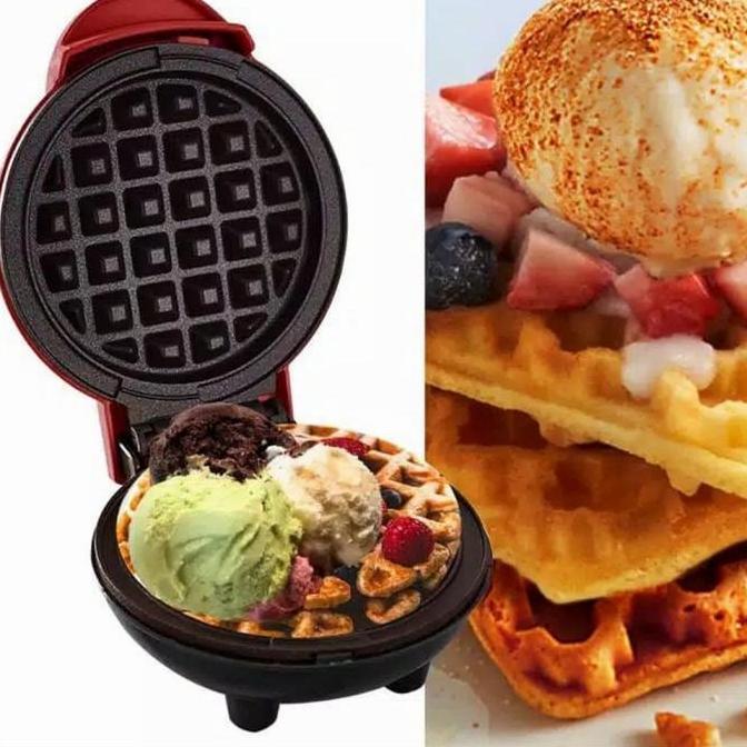 mesakau78 - waffel wafel maker mini electrik