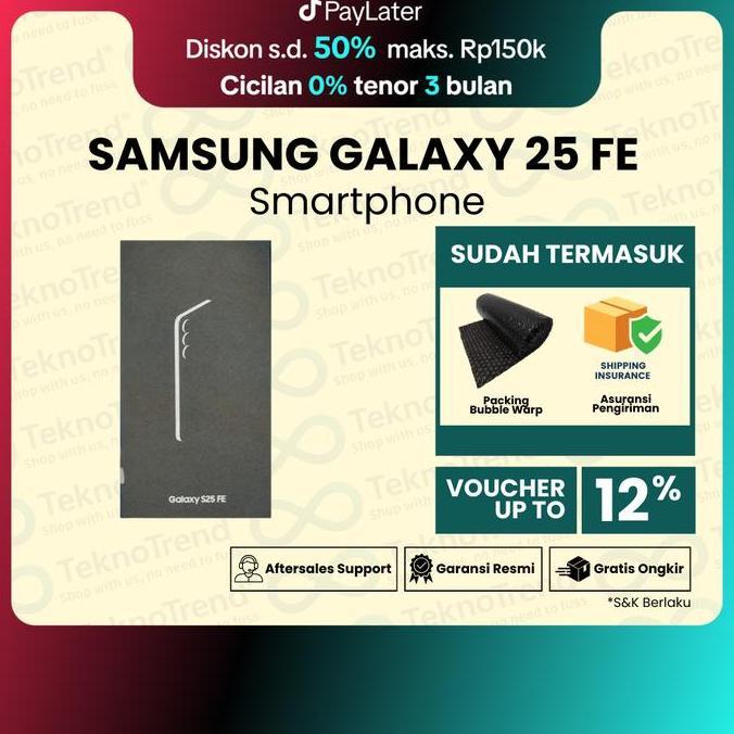 Rantimarian22 - Handphone HP Samsung Galaxy S25 FE | Smartphone AI | Android | Galaxy AI | 4900 mAh 
