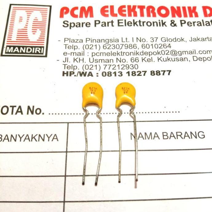 821 1KV 821K1KV 1 KV 821K 1K KAPASITOR CERAMIC KERAMIK CAP NON POLAR PCMED