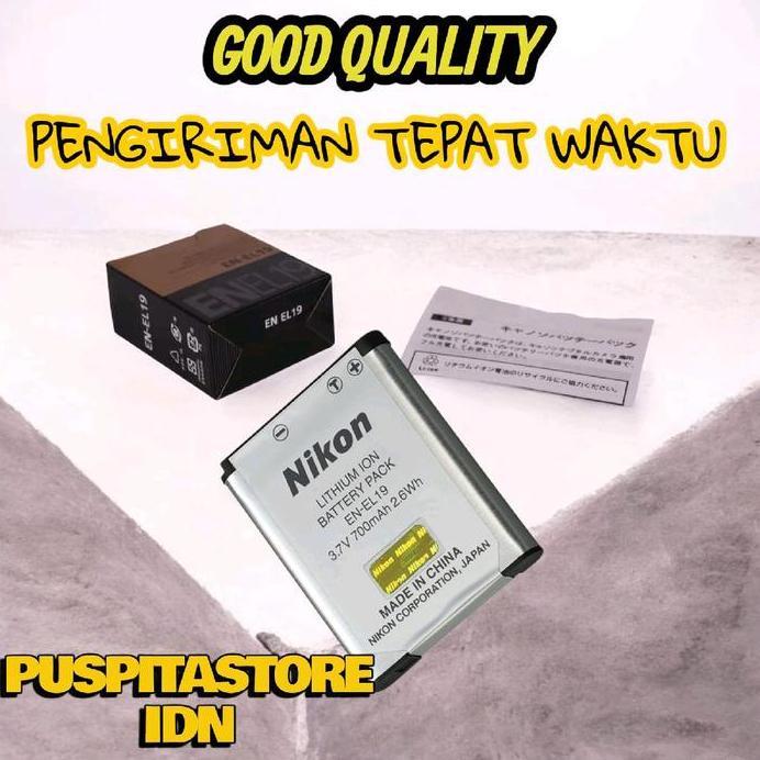 Baterai Nikon Coolpix S5200 S5300 S6400 S6600 S6400 S6500 - Batre Battery Premium