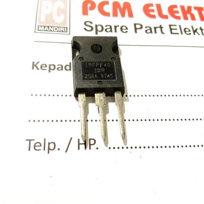IRFPF40 IRFPF 40 TO247 TO-247 TRANSISTOR MOSFET FET PCMED
