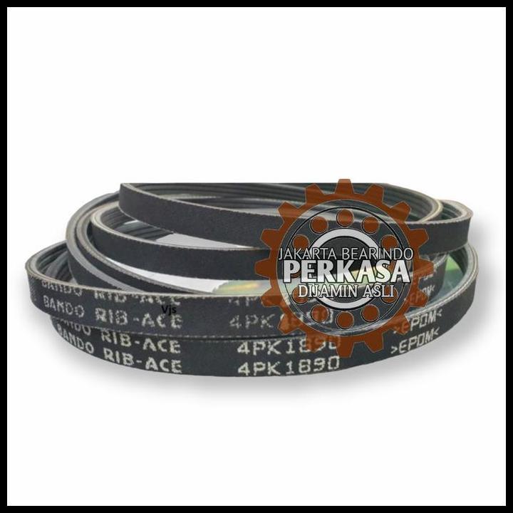 HOT DEAL TALI KIPAS FAN BELT V BELT 4PK 1890 / 4PK1890 MERK BANDO ASLI 