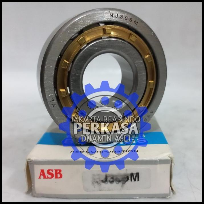 HOT DEAL BEARING NJ305M / NJ 305 M MERK ASB 