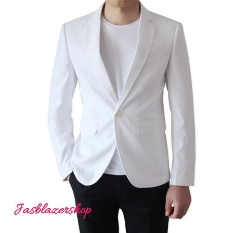 Recommended Jas/Blazer/Kantor/Formal/Jas Pria Putih Slimfit/Jas Pria Hijau Botol