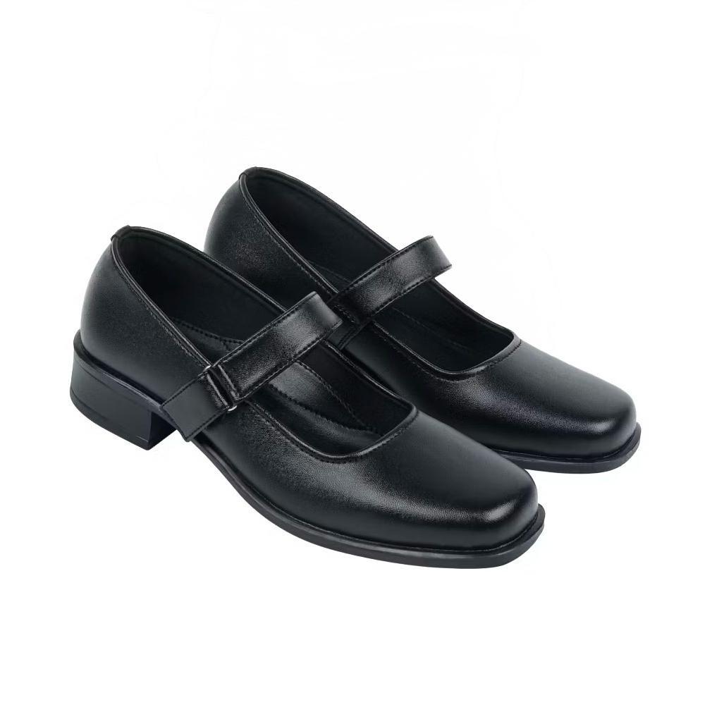 Original Zavision Sepatu Wanita Pantofel Paskibra Sepatu Kerja Wanita Casual Formal