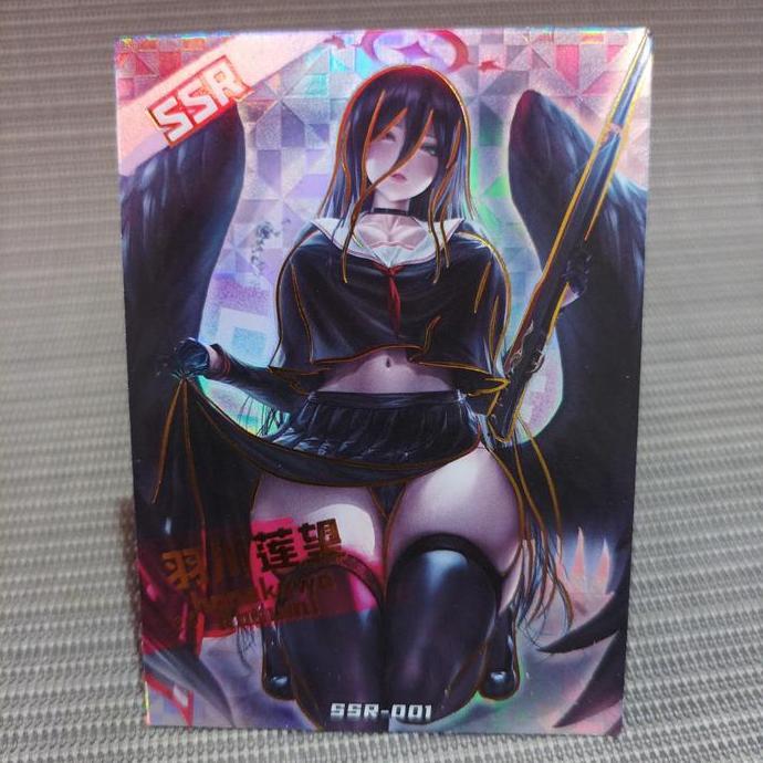 Goddess story trading card blue archive hanekawa hasumi SSR 001