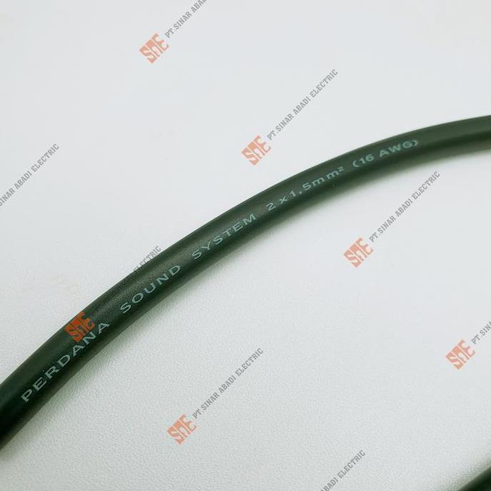 Kabel 2x1.5 / 3x1.5 Serabut Perdana / Nyyhy Pompa Kontrol Audio Cable