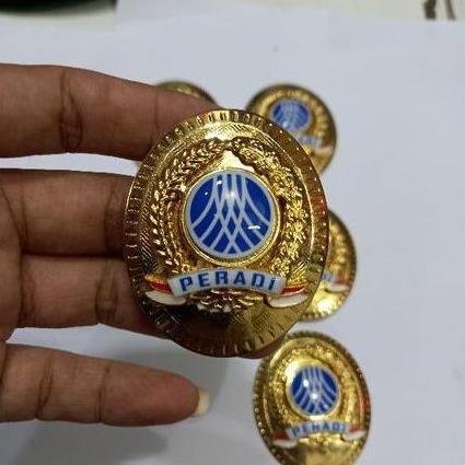 pin peradi / lencana peradi / pin advokat