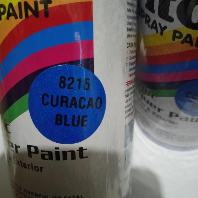 Pilok Pylok Cat Semprot Diton Biru Tua Metalic 8216 150cc .