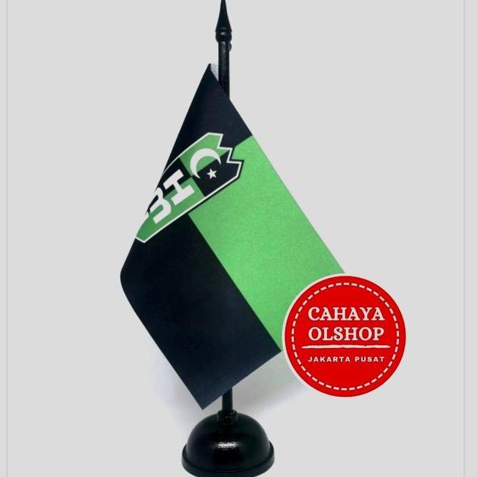 bendera meja hmi + tiang