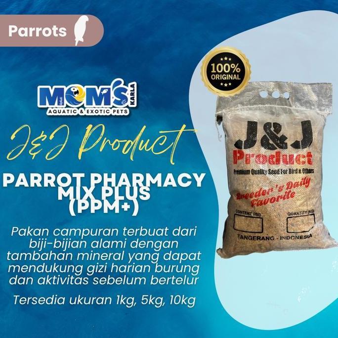 J&J PARROT PHARMACY MIX PLUS (PPM+) 5KG