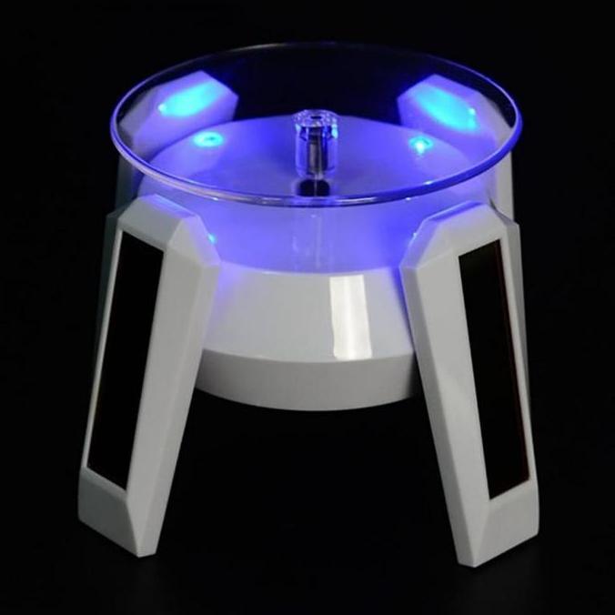 BRUNGSUNG Rotary Display Barang Putar Meja Putar Otomatis Stand Display Putar Solar Display Stand Ro