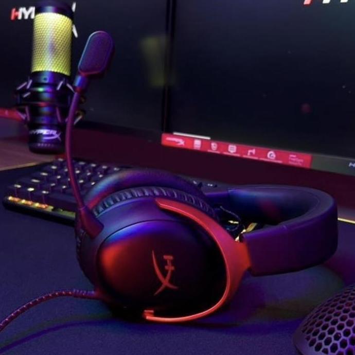 HARGA DISC - HyperX Cloud III Gaming Headset Kingston Hyper X Cloud 2 Headphone game