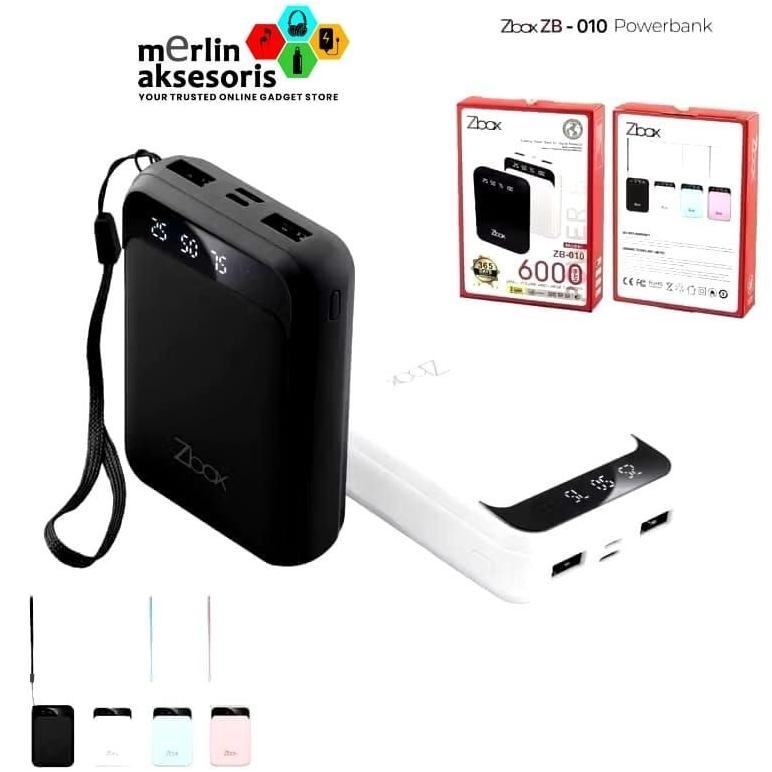 Bundling Powerbank Zbox Zb-010(6000Mah),Zb-011(10.000Mah),Zb-012(10.000Mah),Zb-013(10.000Mh), Zb-014