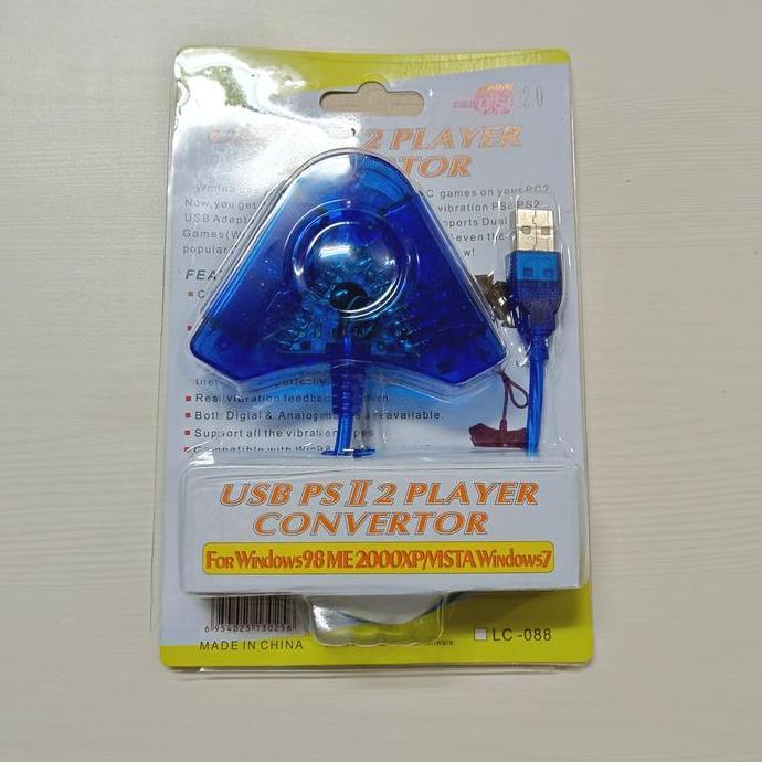 Converter Usb Double / Converter Usb Biru / Converter 2 Slot