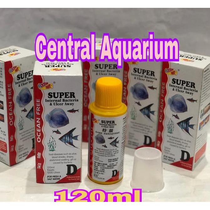 SUPER D INTERNAL BACTERIA&AMP;AMP; ULCEL AWAY 120ML