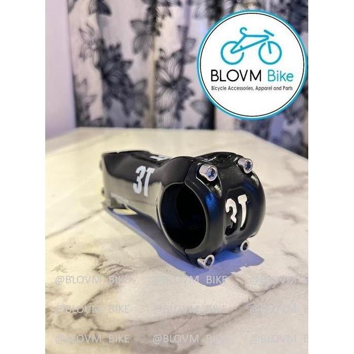 Stem Carbon 3T ERGOSUM TERM Stem 3T Hitam Sepeda Roadbike MTB