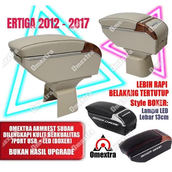 Armrest Ertiga - Consule Box Ertiga - Armrest Box Ertiga 2012-17 Usb