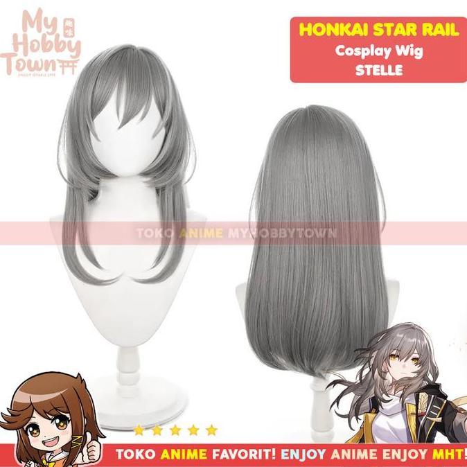 Wig Cosplay Anime Game Honkai Star Rail Stelle Trailblazer