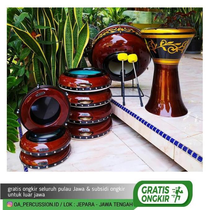 hadroh jepara dengan kencer Salatiga ala H. Muhsin - oa percussion