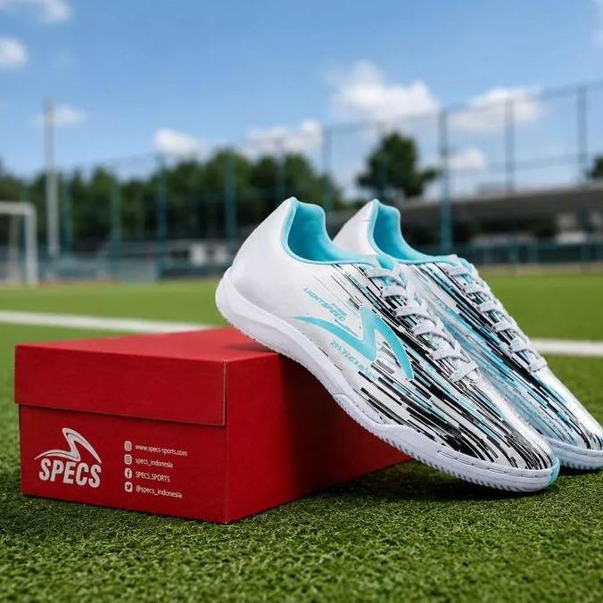 PROMO BULAN INI  SEPATU FUTSAL SPECS LS REBORN IN METACRUSH & ILUMINATE PACK BISA COD