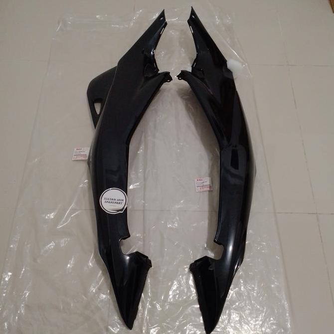 COVER FRAME TUTUP BODY SATRIA FU CBU HITAM BLACK ORI SGP THAILAND