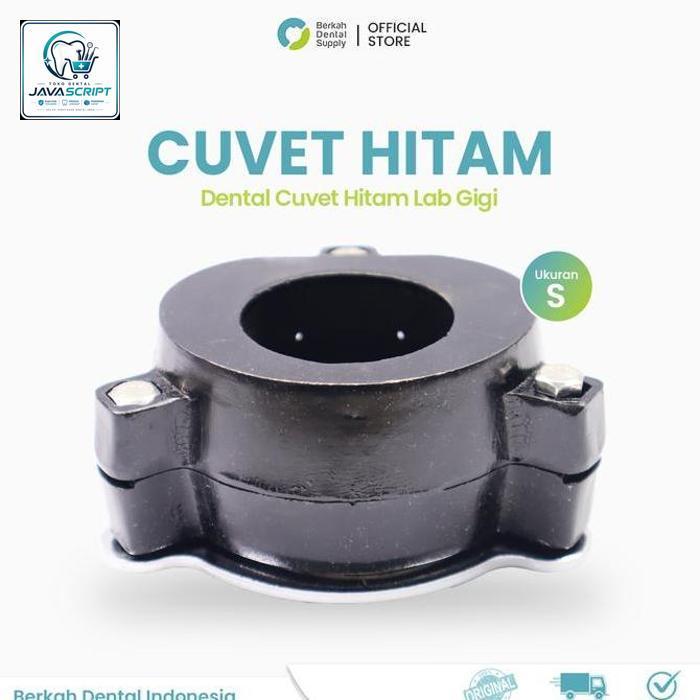 Dental Kuvet Cuvet Hitam Lab Gigi
