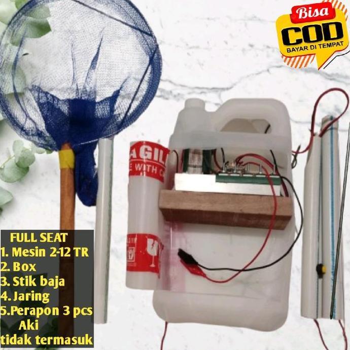 TERBARU - Strum ikan PAC elektrik 8 transistor Mesin/Siap pakai (Punya kualitas)