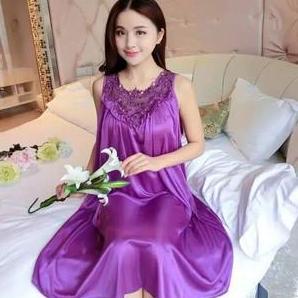 Piyama- [ Happy Girl Shop ] Piyama Sleepwear Model Daster Panjang Jumbo Nita Desa Front Deep Corak F