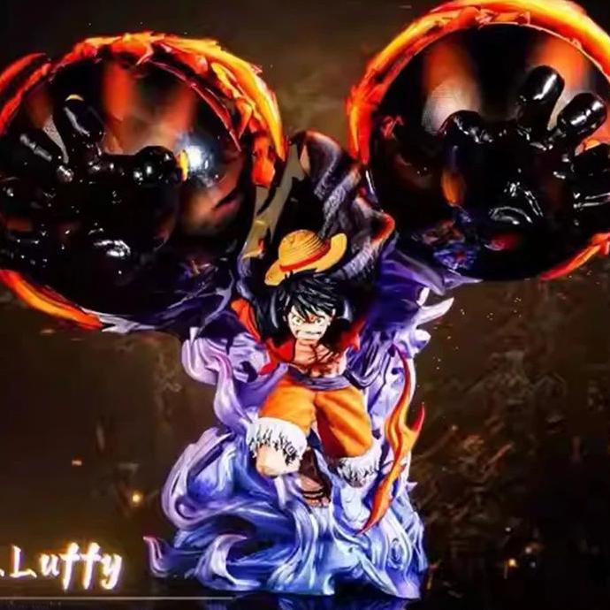 Action Figure Monkey D Luffy Gear 3 Grizzly Magnum Reset Studio Yonkou
