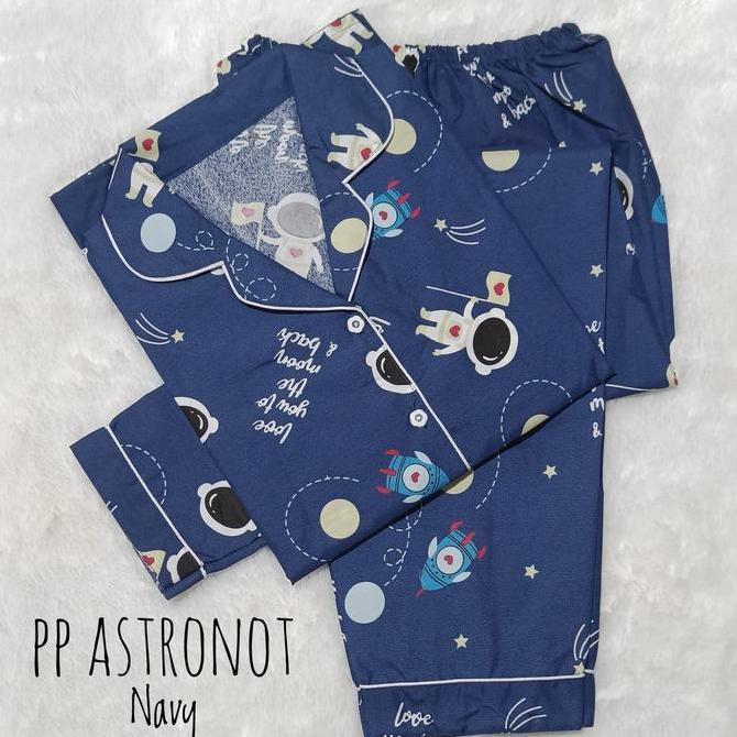 Piyama- Piyama Pp Setelan Lengan Panjang Nita Karakter